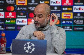 Manchester City Training Session And Press Conference - UEFA Champions League 2024/25 League Phase MD8