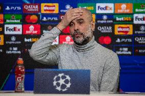 Manchester City Training Session And Press Conference - UEFA Champions League 2024/25 League Phase MD8