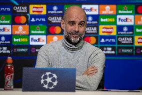 Manchester City Training Session And Press Conference - UEFA Champions League 2024/25 League Phase MD8