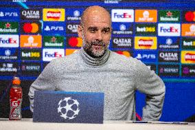 Manchester City Training Session And Press Conference - UEFA Champions League 2024/25 League Phase MD8