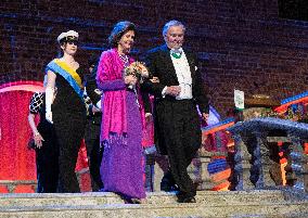 SWEDN KING AND QUEEN