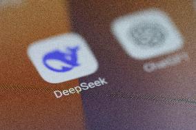 DeepSeek Artifial Inteligence Company Photo Illustrations