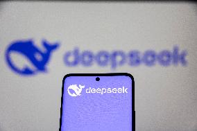 DeepSeek Artifial Inteligence Company Photo Illustrations