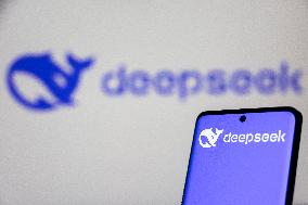 DeepSeek Artifial Inteligence Company Photo Illustrations