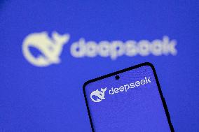 DeepSeek Artifial Inteligence Company Photo Illustrations