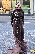 PFW Haute Couture Stephane Rolland Outside Arrivals JR