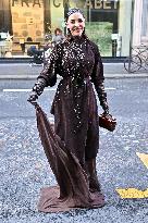 PFW Haute Couture Stephane Rolland Outside Arrivals JR