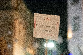 Demo Against Right Wing Extremism And Also CDU Top Candidator Friedlich Merz's Statement In Wuppertal