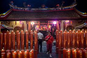 Chinese Lunar New Year Celebrations In Bogor Indonesia