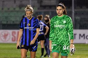 CALCIO - Coppa Italia Femminile - US Sassuolo vs Inter - FC Internazionale