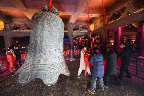 Chinese Celebrate lunar New Year in Suqian