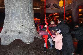 Chinese Celebrate lunar New Year in Suqian