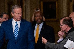 US Senate GOPPolicy Luncheon Press Conference