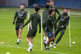 Manchester City Training Session And Press Conference - UEFA Champions League 2024/25 League Phase MD8