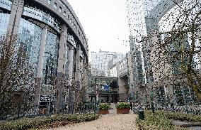 European Parliament District In Brussels