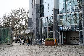 European Parliament District In Brussels