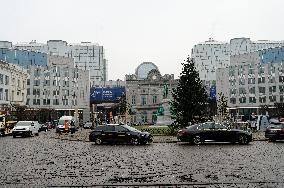 European Parliament District In Brussels