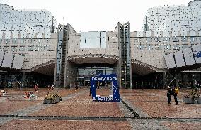 European Parliament District In Brussels