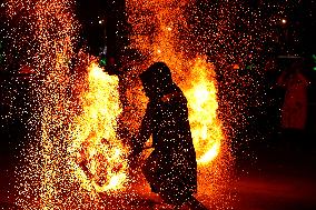 Chinese Celebrate Spring Festival Holiday