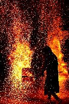 Chinese Celebrate Spring Festival Holiday