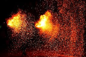 Chinese Celebrate Spring Festival Holiday