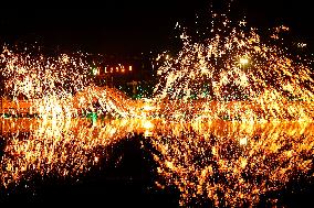 Chinese Celebrate Spring Festival Holiday