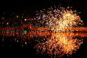 Chinese Celebrate Spring Festival Holiday