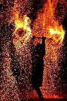 Chinese Celebrate Spring Festival Holiday