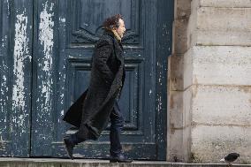 Bertrand Blier Funeral - Paris