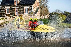 Historic Flooding in Ile Et Vilaine - France