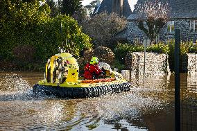 Historic Flooding in Ile Et Vilaine - France
