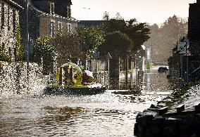 Historic Flooding in Ile Et Vilaine - France