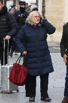 Bertrand Blier Funeral - Paris