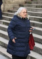 Bertrand Blier Funeral - Paris