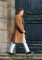 Bertrand Blier Funeral - Paris