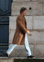 Bertrand Blier Funeral - Paris
