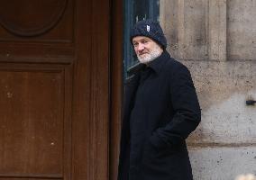 Bertrand Blier Funeral - Paris