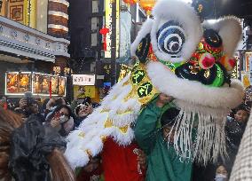 Lunar New Year event in Yokohama
