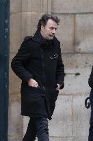 Bertrand Blier Funeral - Paris