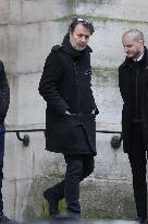 Bertrand Blier Funeral - Paris
