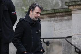 Bertrand Blier Funeral - Paris