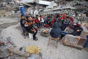 Palestinians Returning To Devastated Northern Gaza