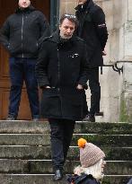 Bertrand Blier Funeral - Paris