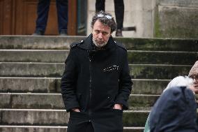Bertrand Blier Funeral - Paris