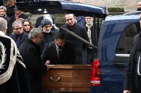 Bertrand Blier Funeral - Paris