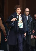 Bertrand Blier Funeral - Paris