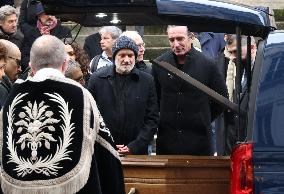 Bertrand Blier Funeral - Paris