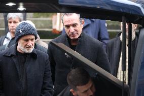 Bertrand Blier Funeral - Paris