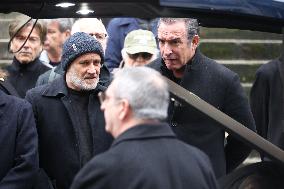 Bertrand Blier Funeral - Paris