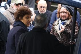 Bertrand Blier Funeral - Paris